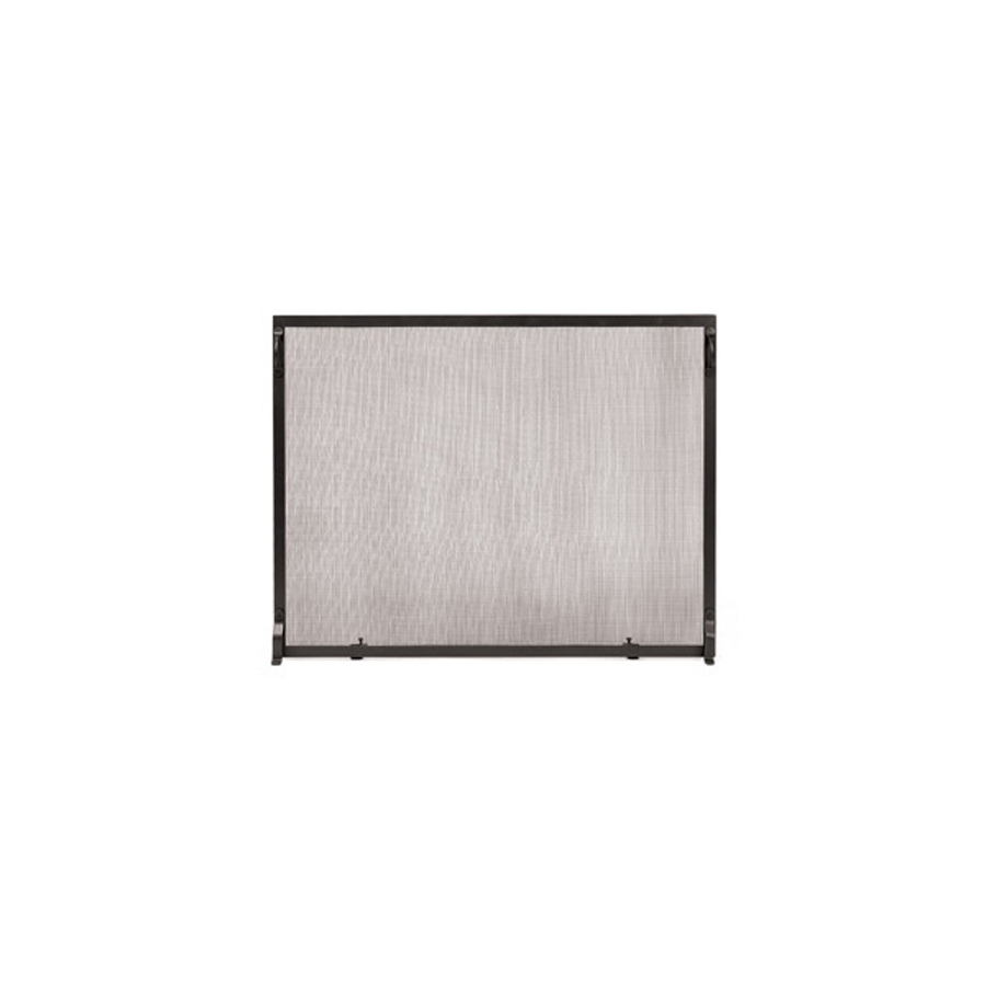 ACHLA Designs Graphite  Panel Fireplace Screen