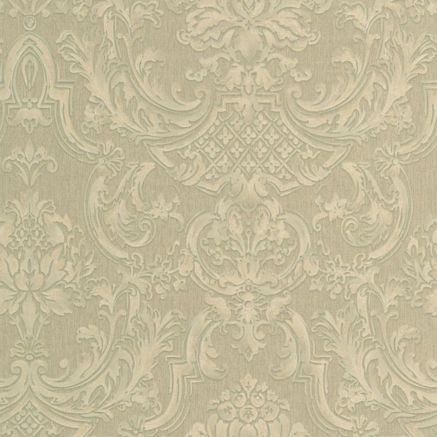 Graham & Brown Olive Strippable Non Woven Paper Unpasted Textured Wallpaper