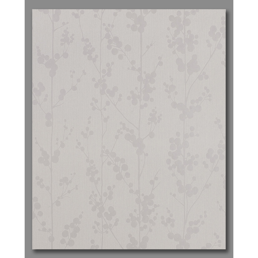 Superfresco Easy White/Mica Paper Ivy/Vines Wallpaper