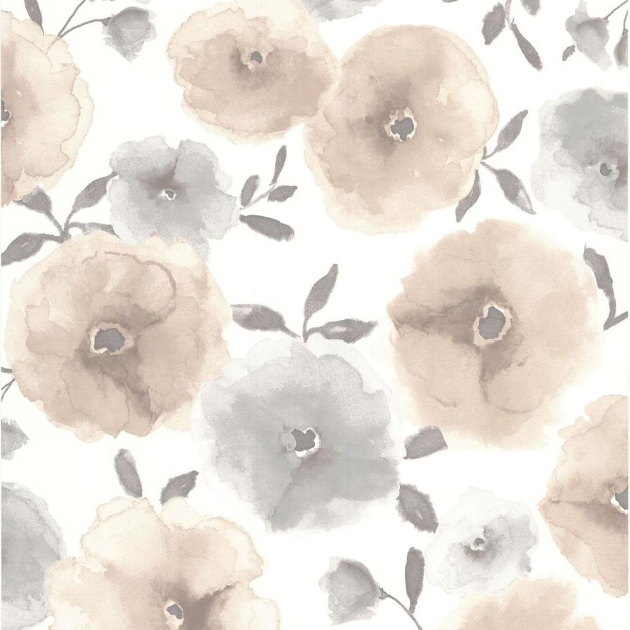 Superfresco Easy Brown Paper Floral Wallpaper