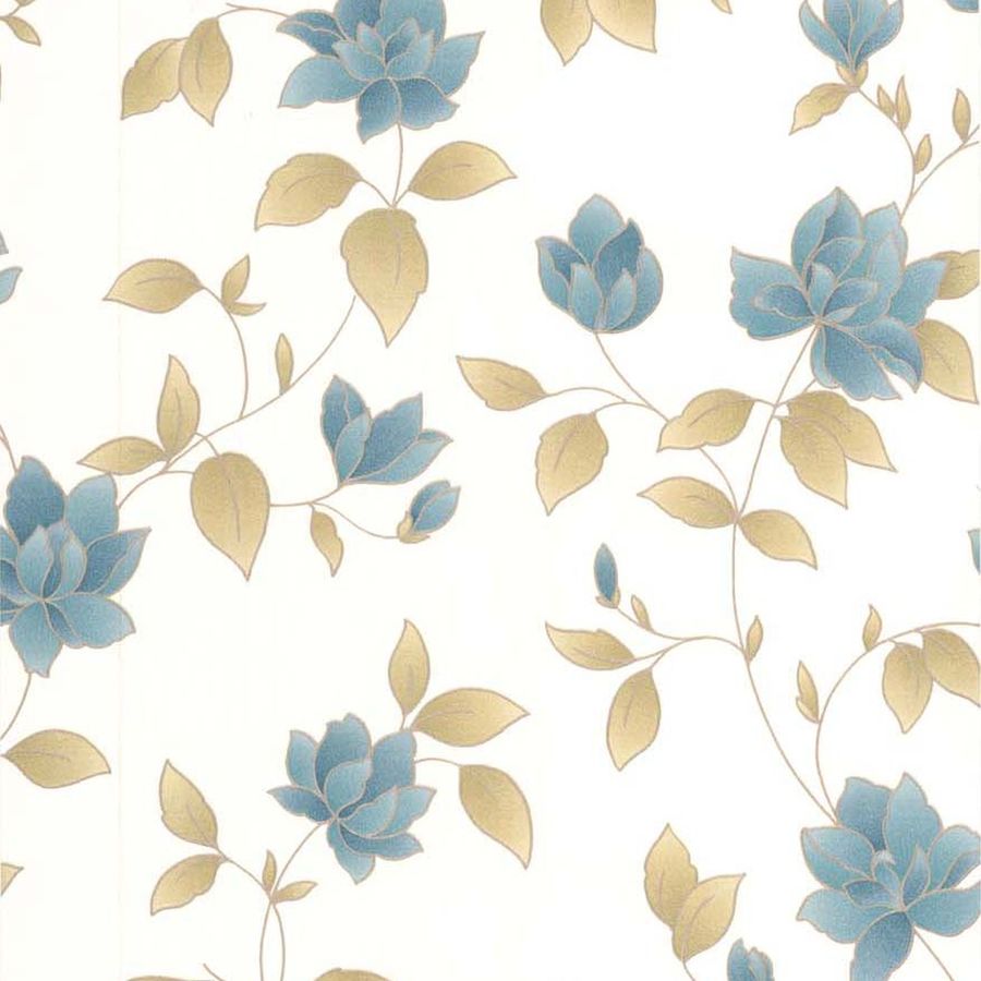 Graham & Brown Blue Strippable Non Woven Paper Unpasted Textured Wallpaper