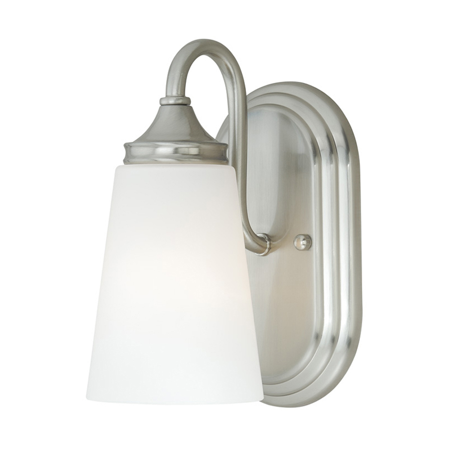 Cascadia Lorimer Satin Nickel Bathroom Vanity Light