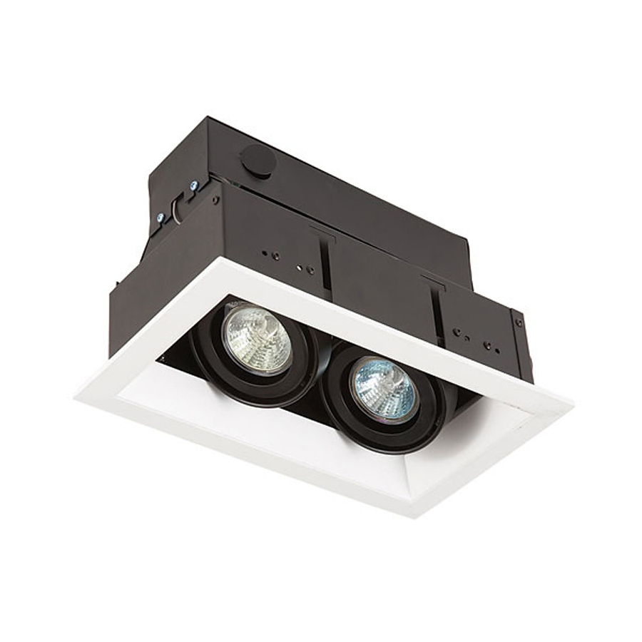 Eurofase Black Remodel Construction Recessed Light Kit