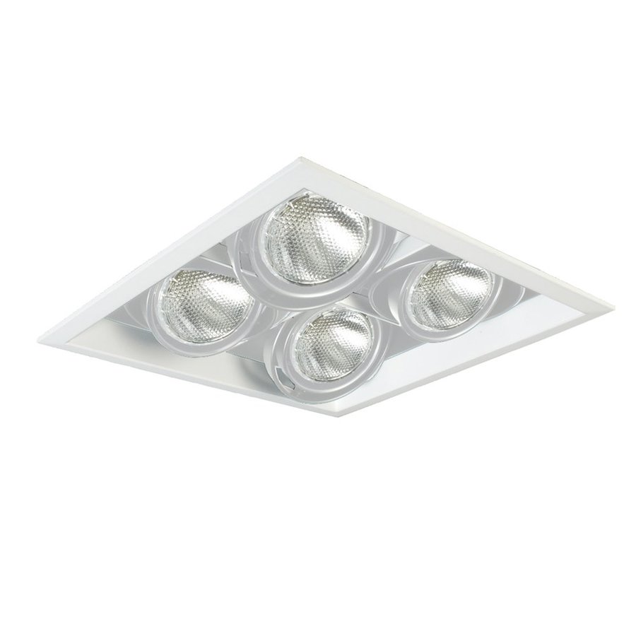 Eurofase White Standard Remodel and New Construction Recessed Light Kit