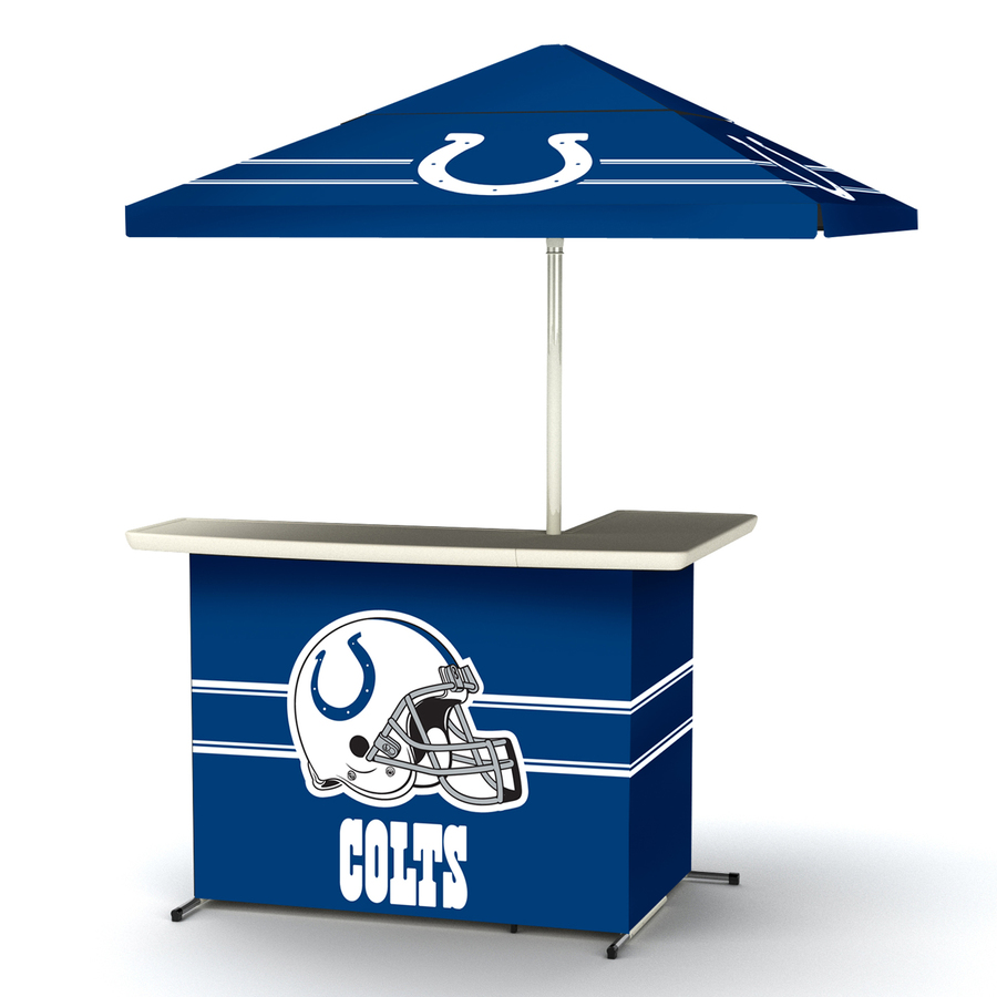 Best of Times Indianapolis Colts 63 in x 44 in L Shaped Bar