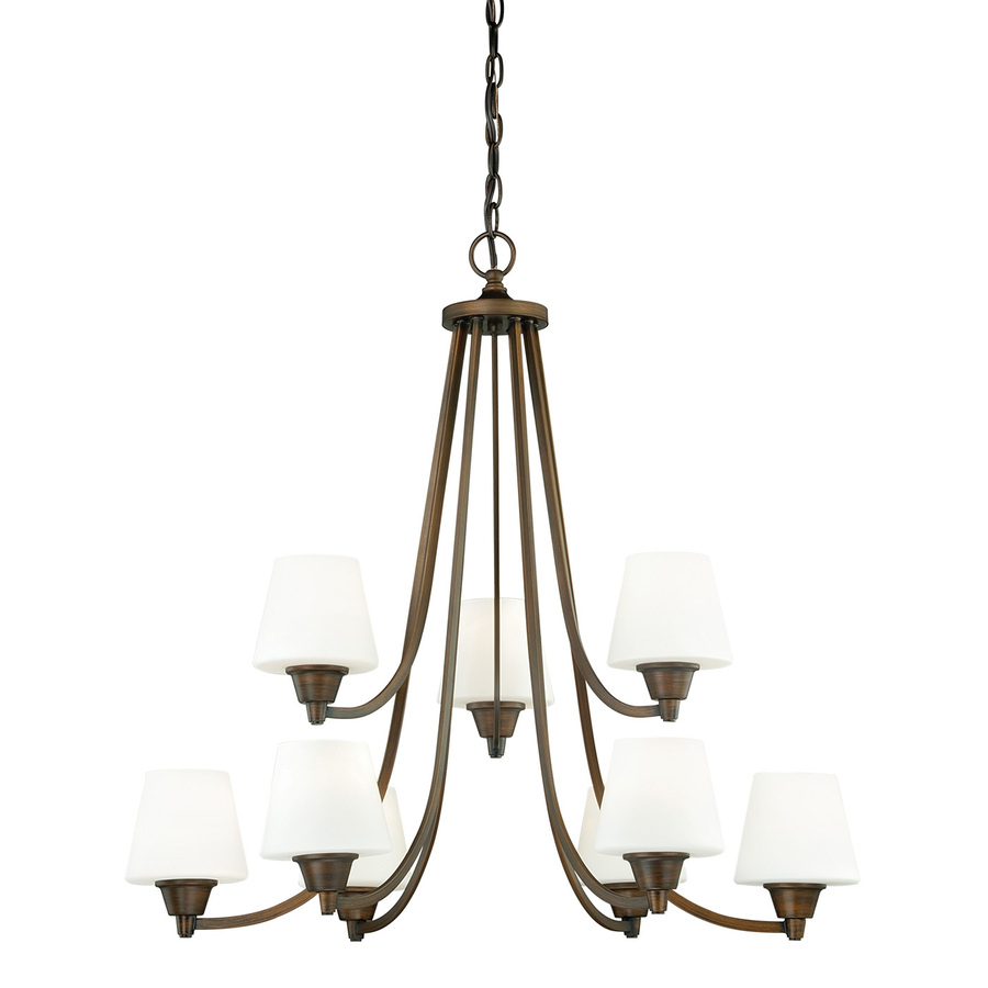 Cascadia Calais 9 Light Venetian Bronze Chandelier