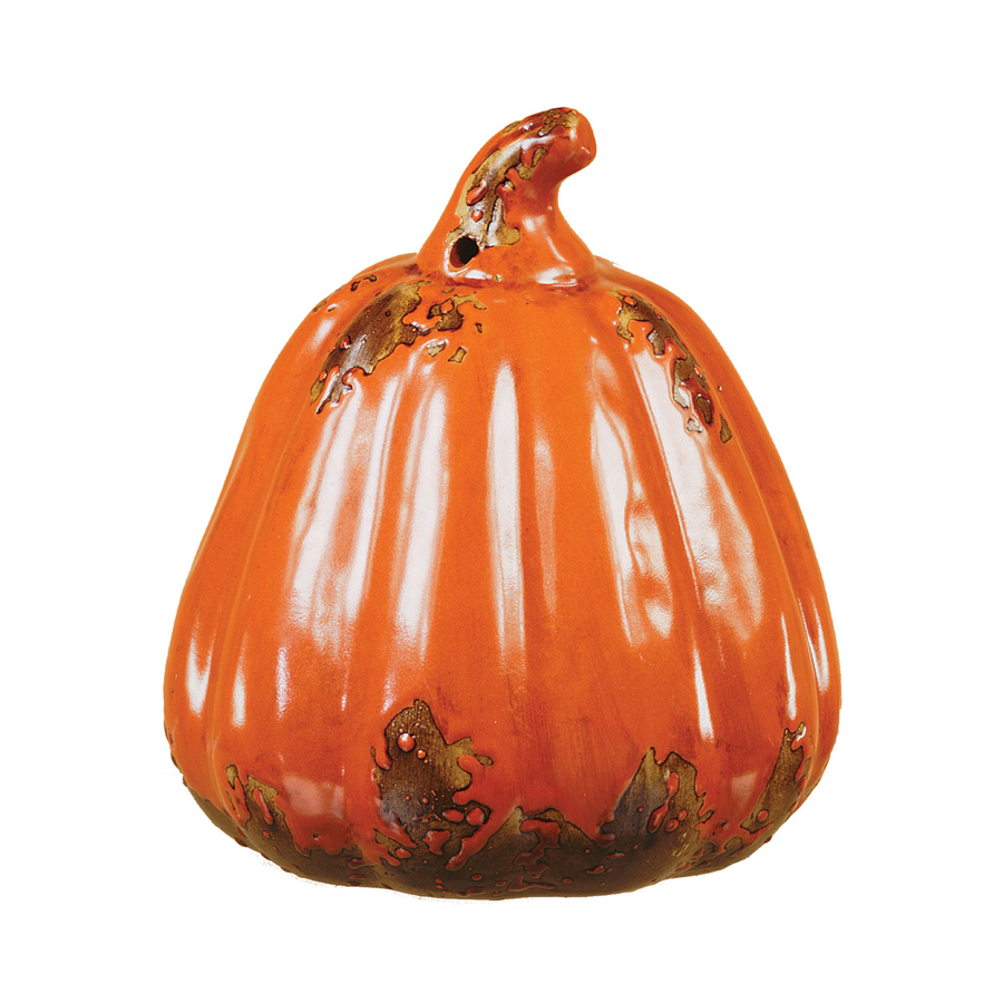 Oddity 2 Piece Tabletop Pumpkin Indoor Halloween Decoration