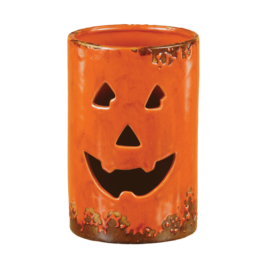 Oddity 2 Piece Tabletop Jack O Lantern Indoor Halloween Decoration