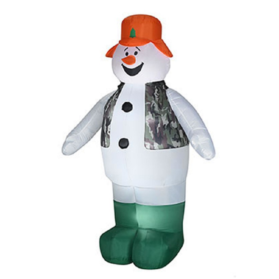6.988 ft Internal Light Snowman Christmas Inflatable