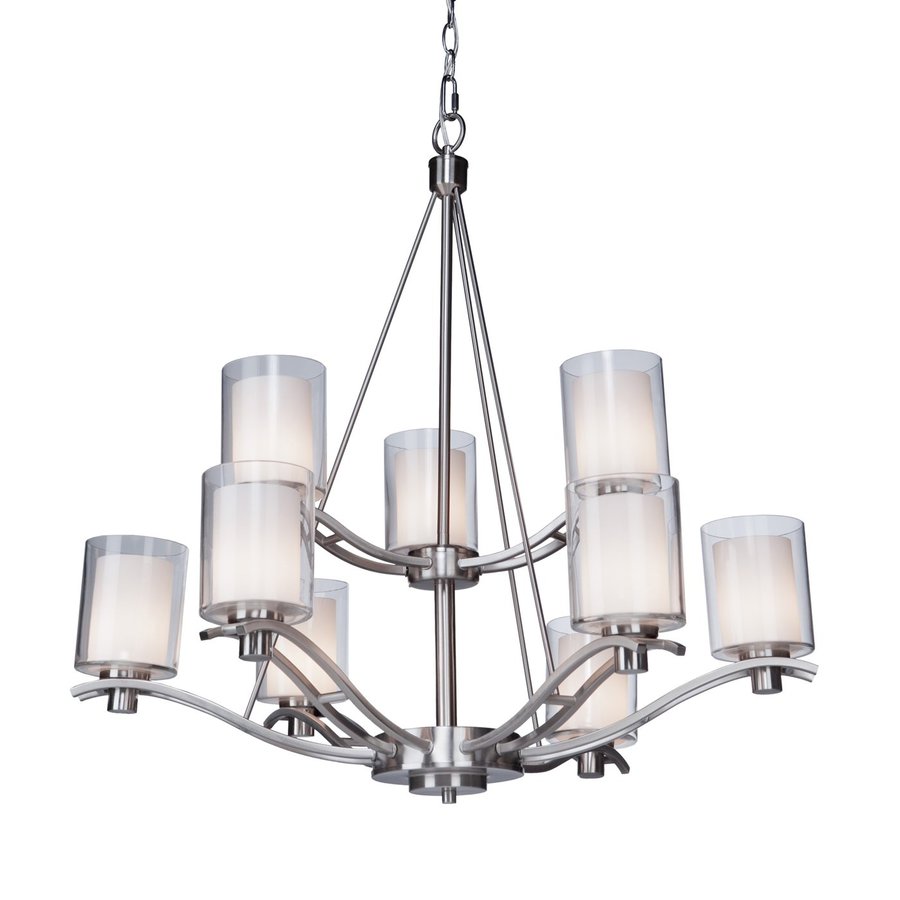 Artcraft Lighting Andover 9 Light Polished Nickel Chandelier