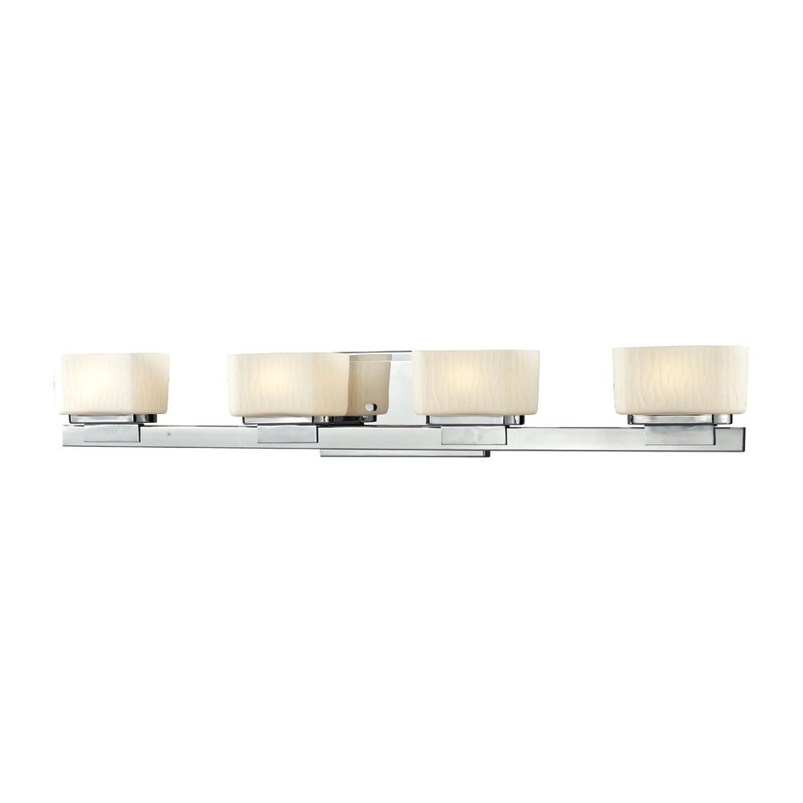 Z Lite 4 Light Gaia Chrome Bathroom Vanity Light