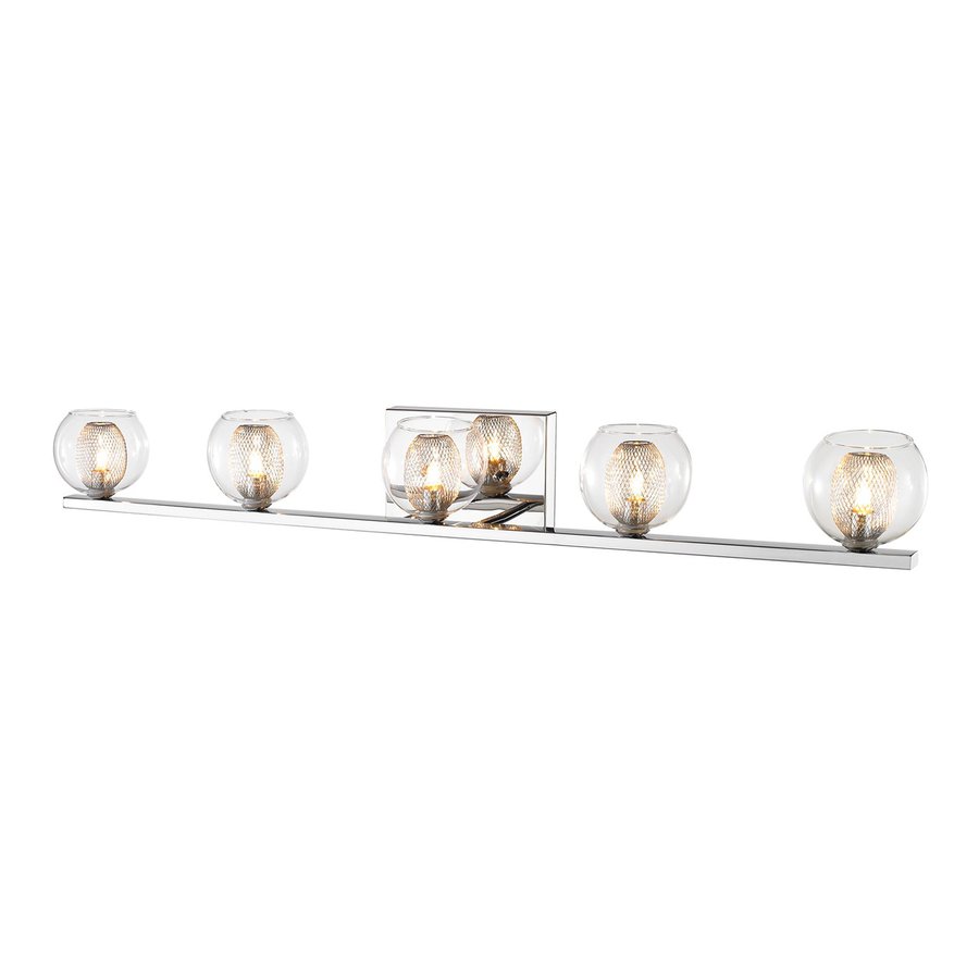 Z Lite 5 Light Auge Chrome Bathroom Vanity Light