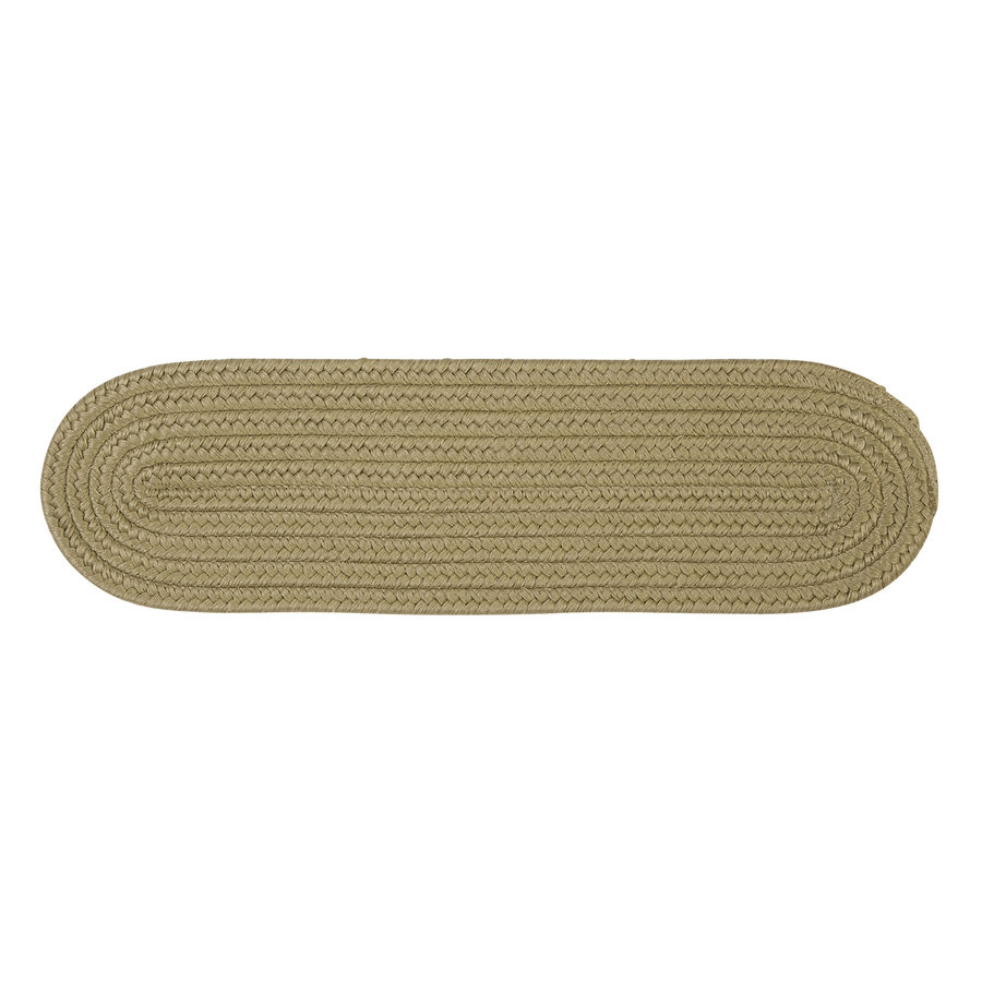 Colonial Mills Set of 13 Boca Raton Thatch Oval Stair Tread Mats (Common 8 in x 28 in; Actual 8 in x 28 in)