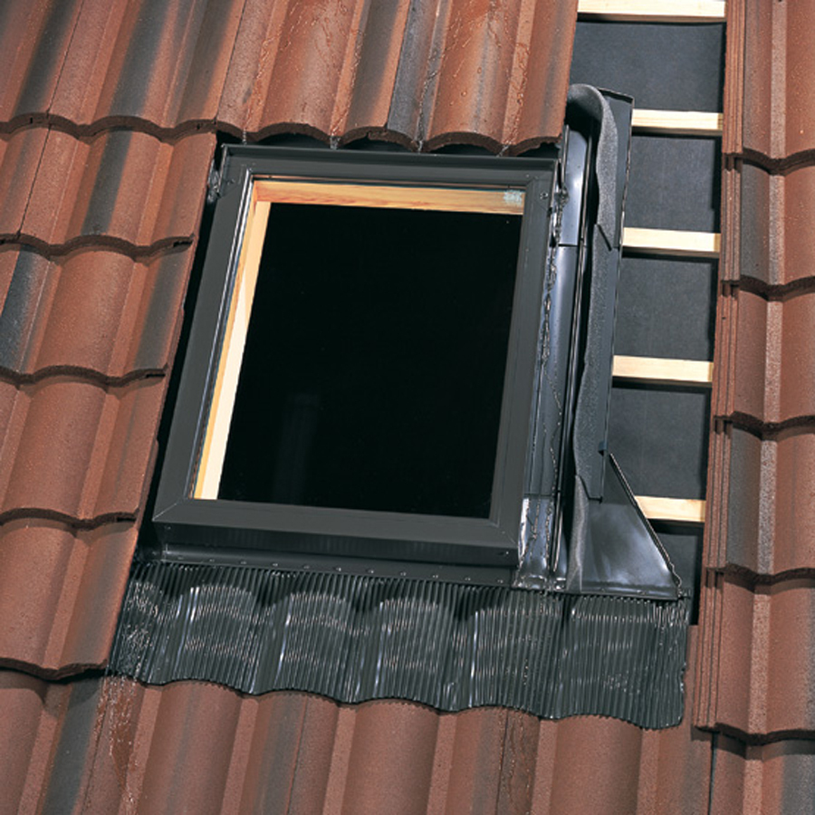 VELUX Deck Mount High Profile Tile Flashing with Underlayment for Models FS/VS/VSE Size S06