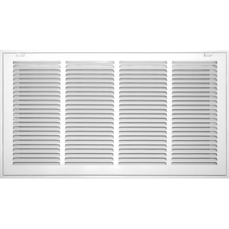 Accord 6 in x 14 in White Steel Filter Grille