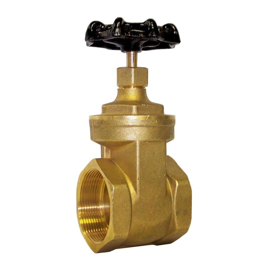 LDR 1 1/2 Handwheel Brass Gate Valve