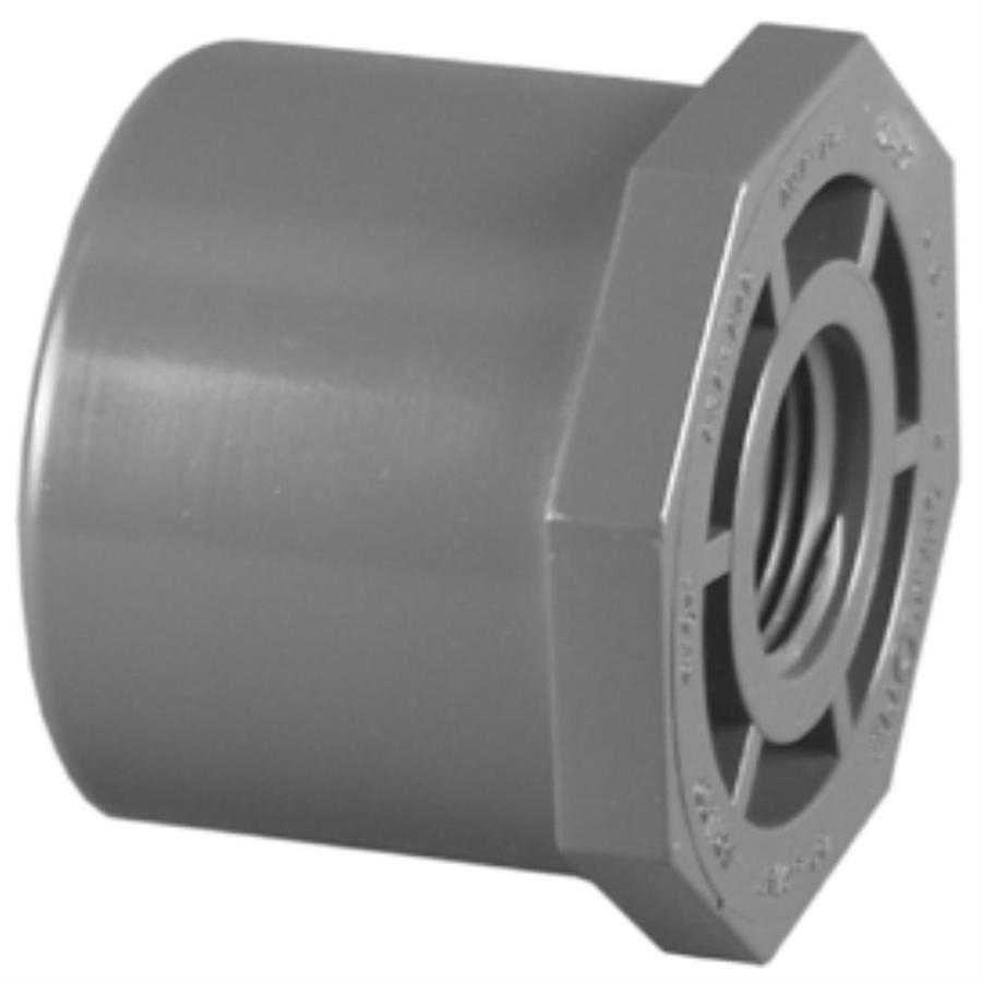 Charlotte Pipe 1 in x 1/2 in dia PVC Sch 80 Bushing