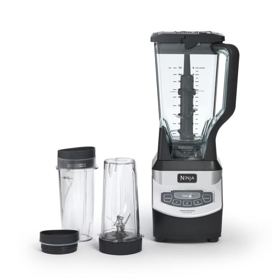 Ninja 72-oz Black 3-Speed 1100-Watt Pulse Control Blender in Gray | BL660
