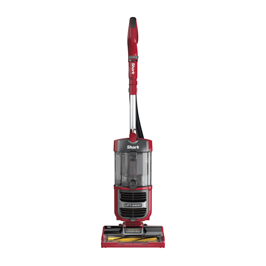 Shark Shark Navigator; Lift-Away; Zero-M Speed Corded Bagless Upright Vacuum with HEPA Filter in Red | ZU561