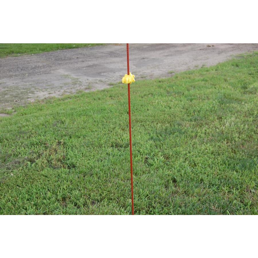 Red Brand 48 ft Red Metal Electric Fence Post