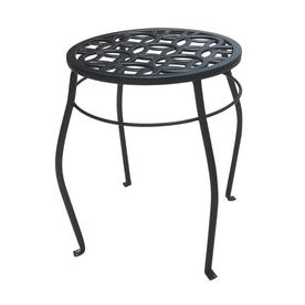 Plant Stands At Lowes Display Product Reviews For 15 In Black Indoor Outdoor Round Steel Plant Stand