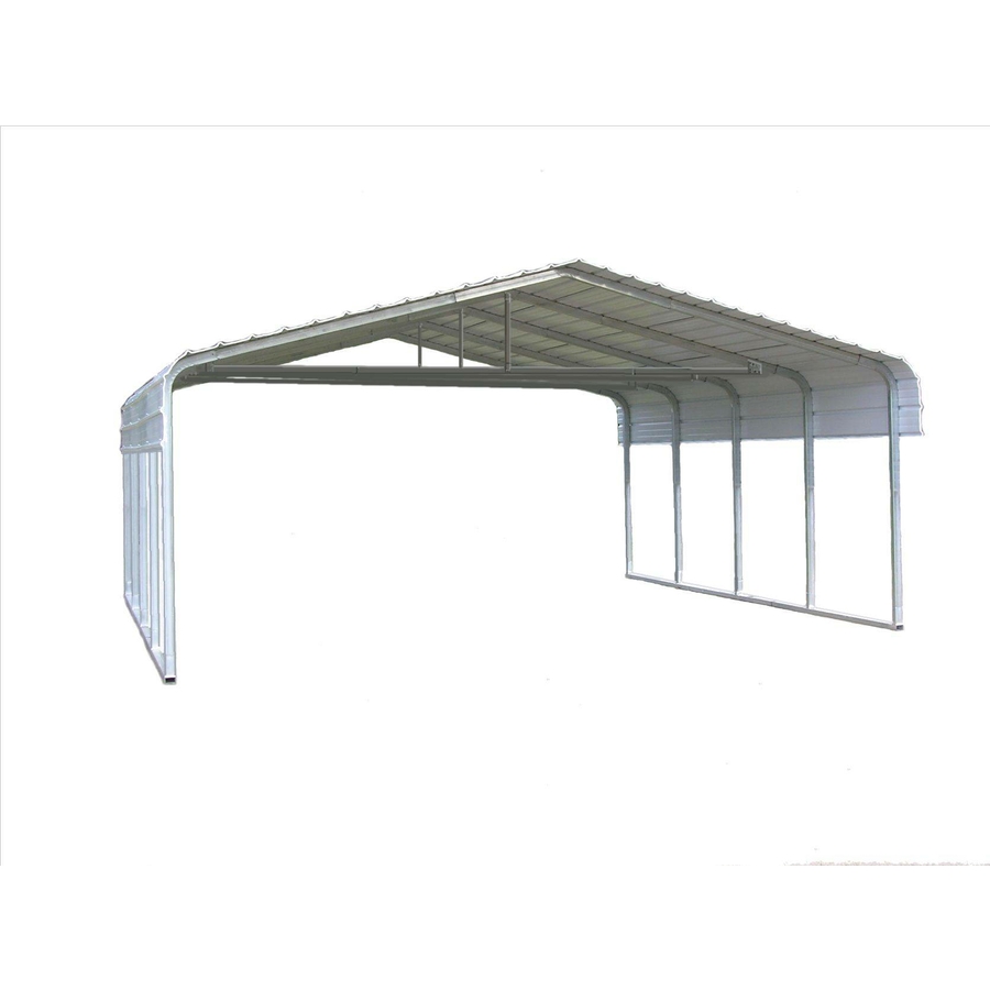 VersaTube 24 x 20 x 12 Metal 2 Car Carport