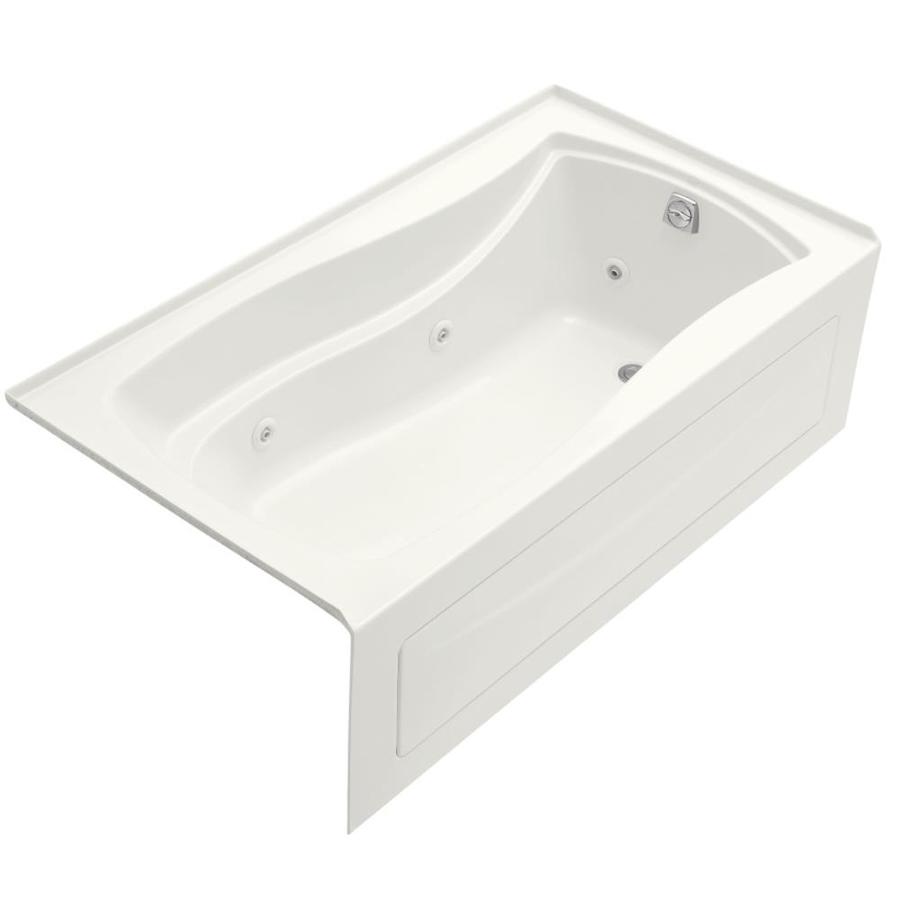 KOHLER 66 in L x 36 in W x 20 in H Rectangular Whirlpool Tub