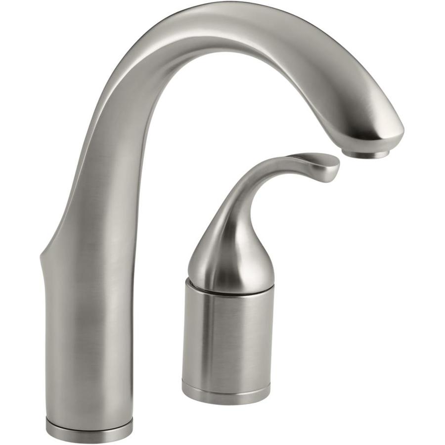 KOHLER Forte Vibrant Stainless 1 Handle Bar Faucet