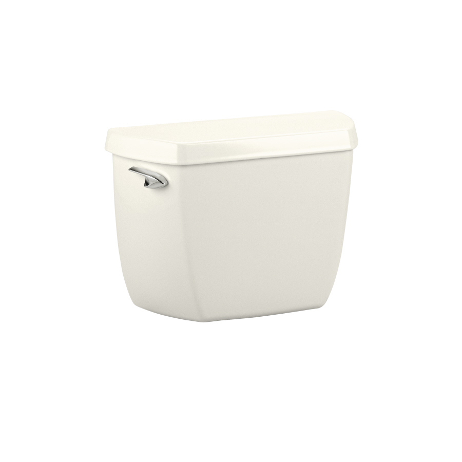 KOHLER Wellworth Biscuit 1.6 GPF (6.06 LPF) 12 in Rough In Single Flush Toilet Tank