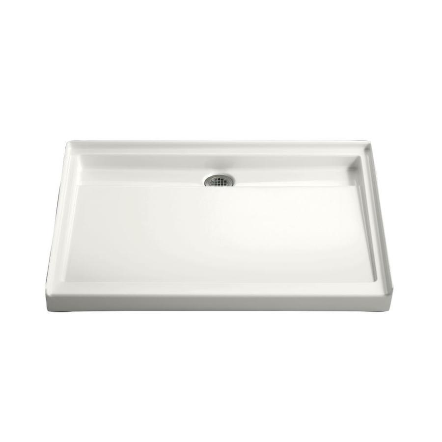 KOHLER Groove 48 in x 36 in White Acrylic Shower Base