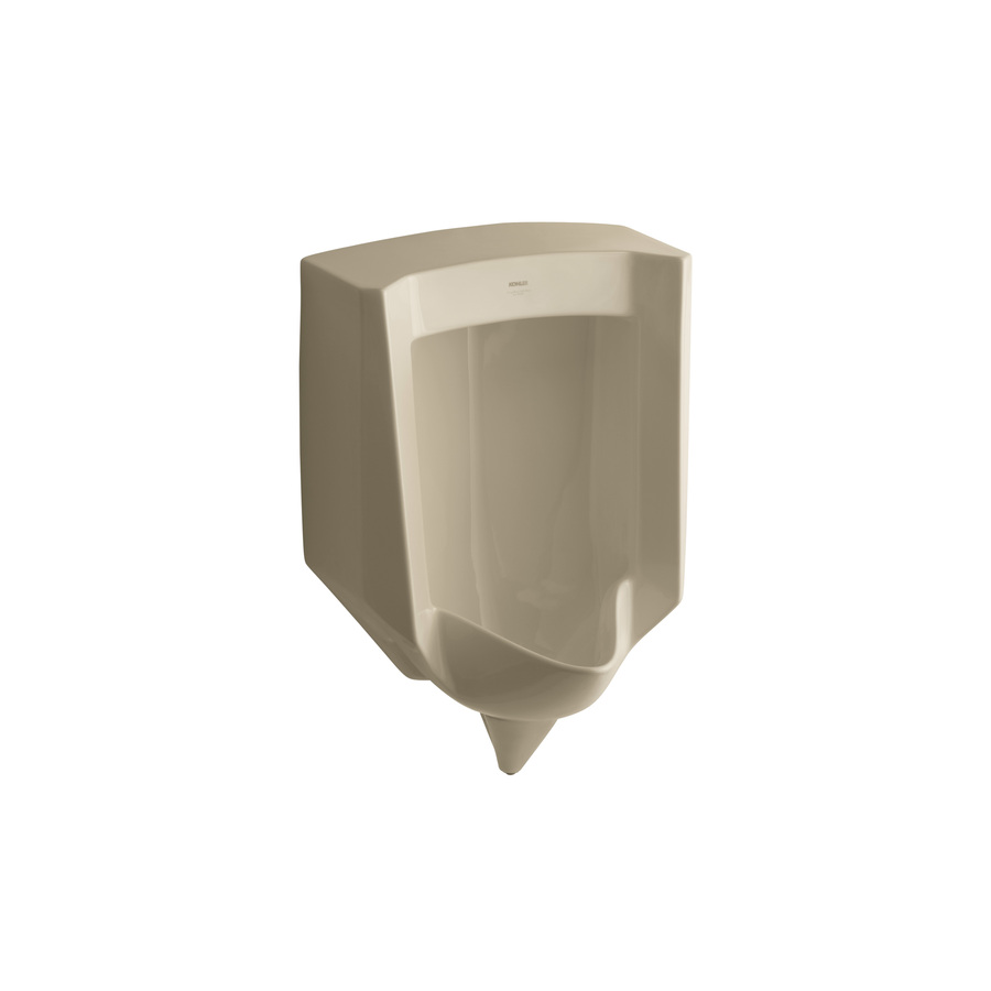 KOHLER 18 1/4 in W x 27 5/8 in H Mexican Sand Wall Mounted Urinal