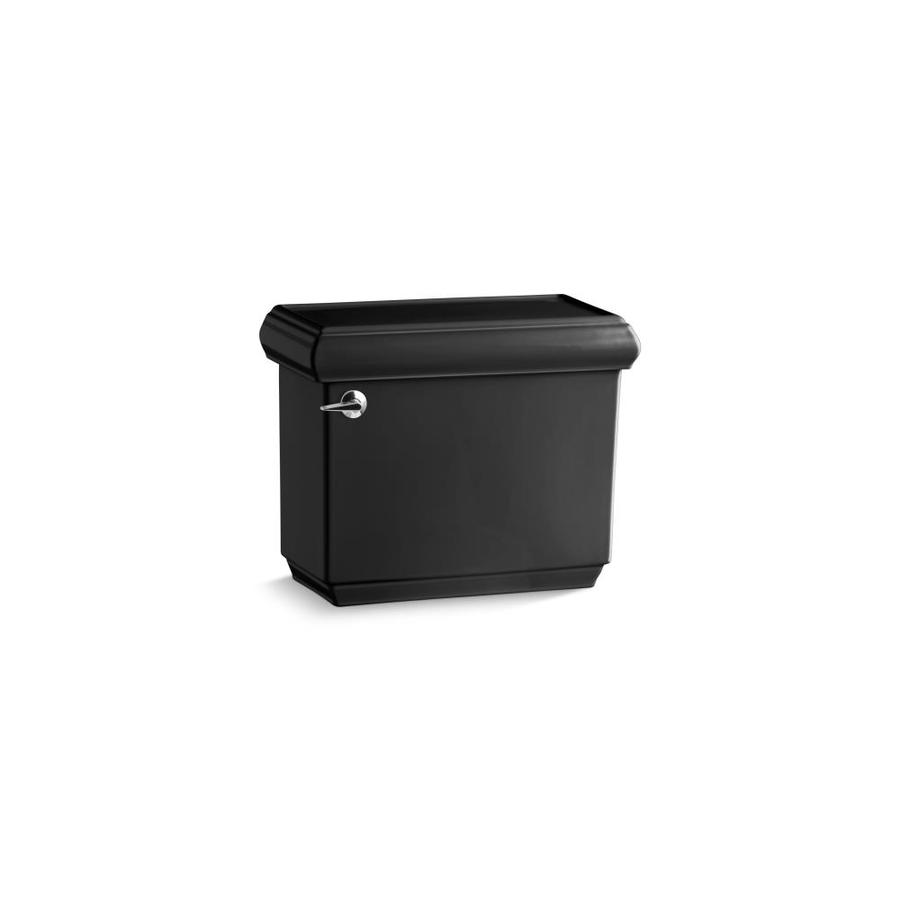 KOHLER Memoirs Black Black 1.28 GPF (4.85 LPF) 12 in Rough In Single Flush High Efficiency Toilet Tank