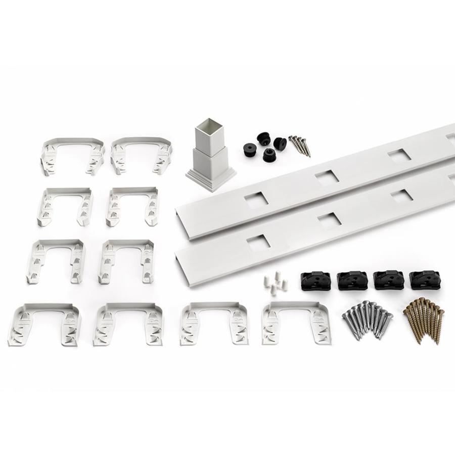 Trex Transcend 4 Pack Classic White Composite Deck Railing Kit (Assembled 7.625 ft x 3 ft)