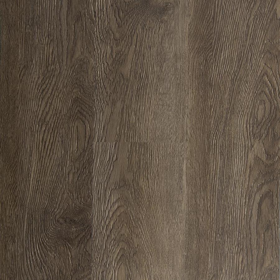 STAINMASTER 10 Piece 5.74 in x 47.74 in Burnished Oak   Fawn/Brown Floating Oak Luxury Vinyl Plank