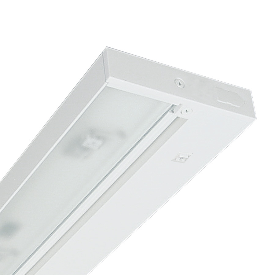 Juno 12.43 in Hardwired/Plug In Under Cabinet Fluorescent Light Bar