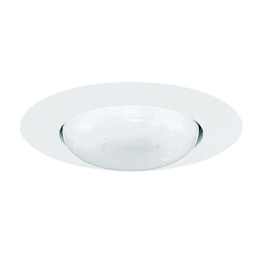 Juno 6 in White Open Recessed Light Trim