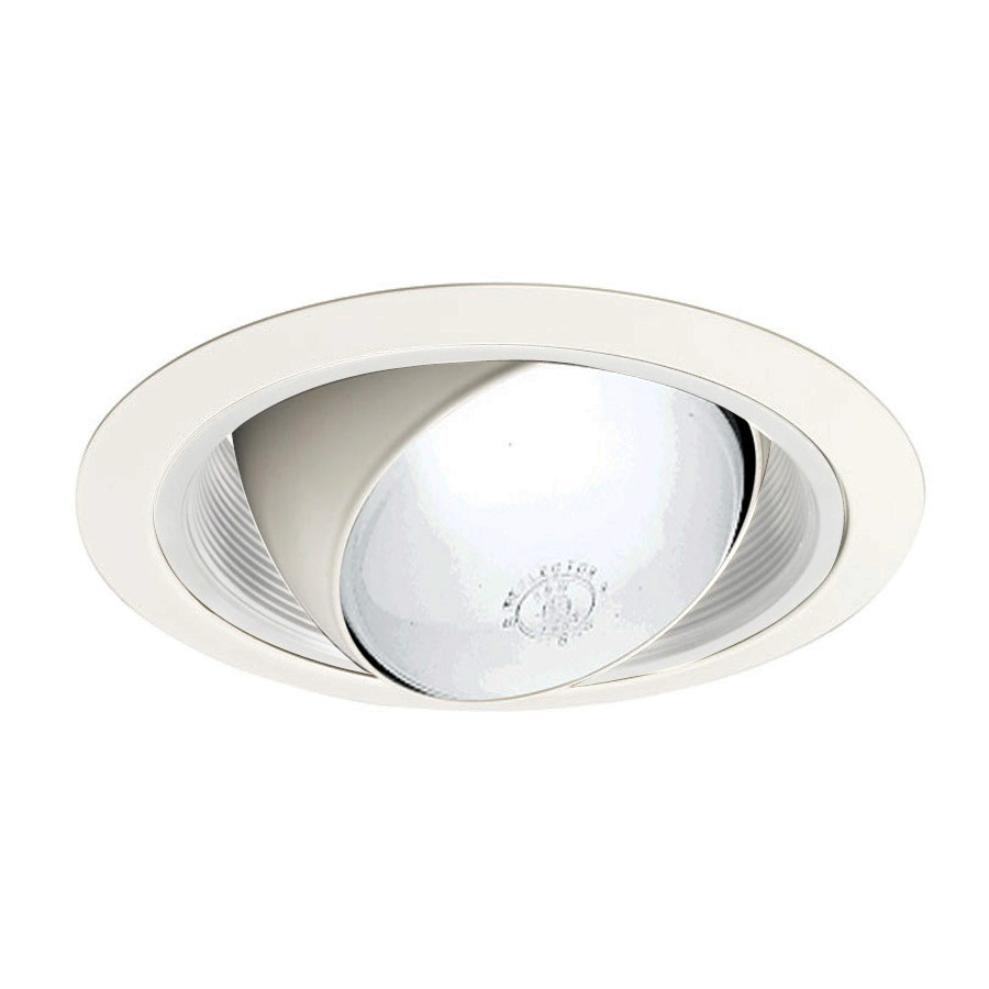 Juno Juno Downlights 6 in White Eyeball Recessed Light Trim