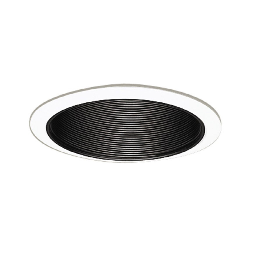 Halo Black Baffle Recessed Light Trim (Fits Housing Diameter 6 in)