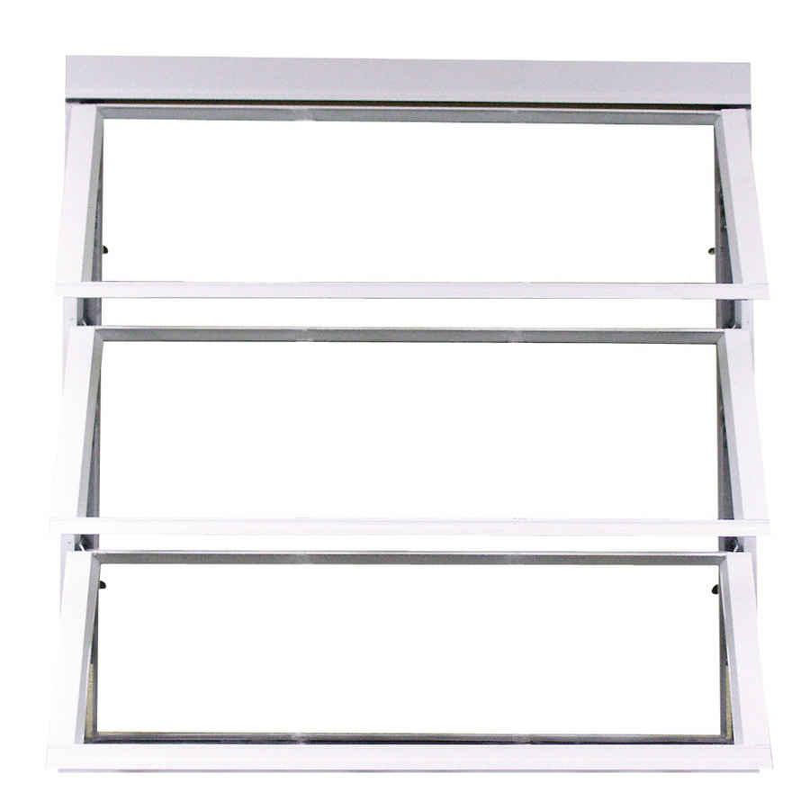 West Palm 38 3/4 in x 27 in 800 Series Horizontal Aluminum Single Pane Replacement Awning Window