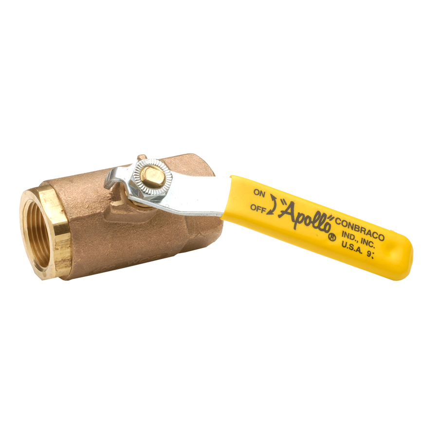 Apollo 3/4 in Brass Female In Line Ball Valve