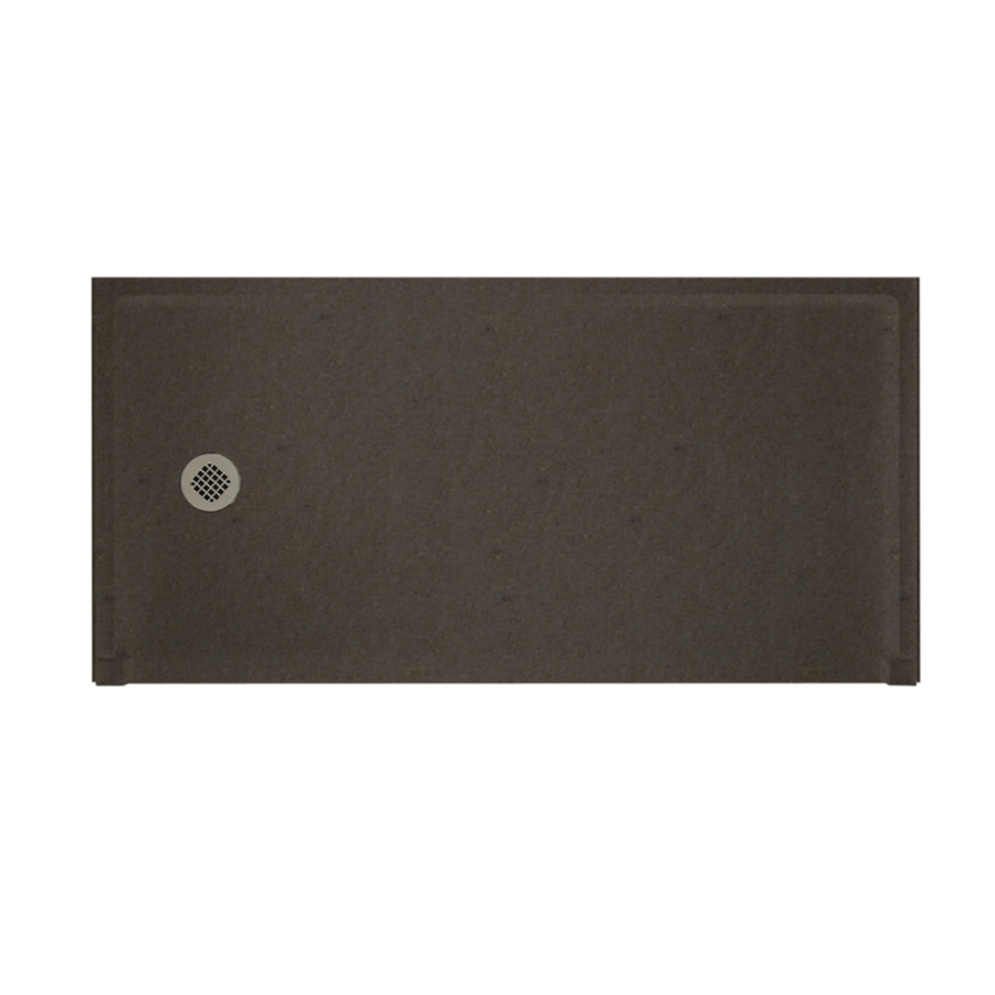 Swanstone Canyon Solid Surface Shower Base (Drain Included) (Common 30 in x 60 in; Actual 30 in x 60 in)