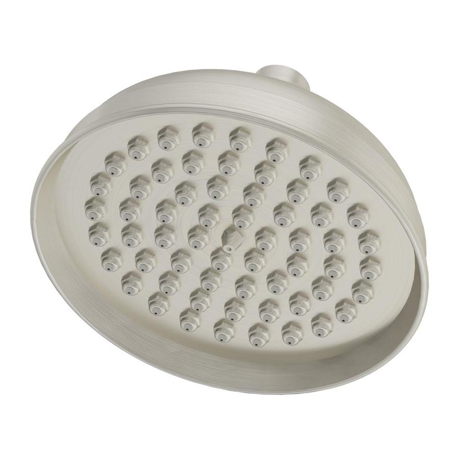 Symmons Lucetta 6 in 1.5 GPM (5.7 LPM) Satin Nickel Showerhead