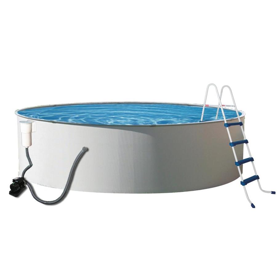 Swim Time Presto 24 ft x 24 ft x 52 in Round Above Ground Pool