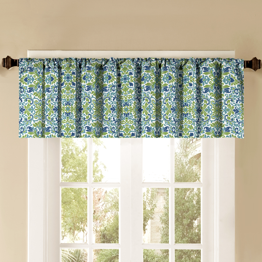 Style Selections 52 in L Thermal Citron Tailored Valance