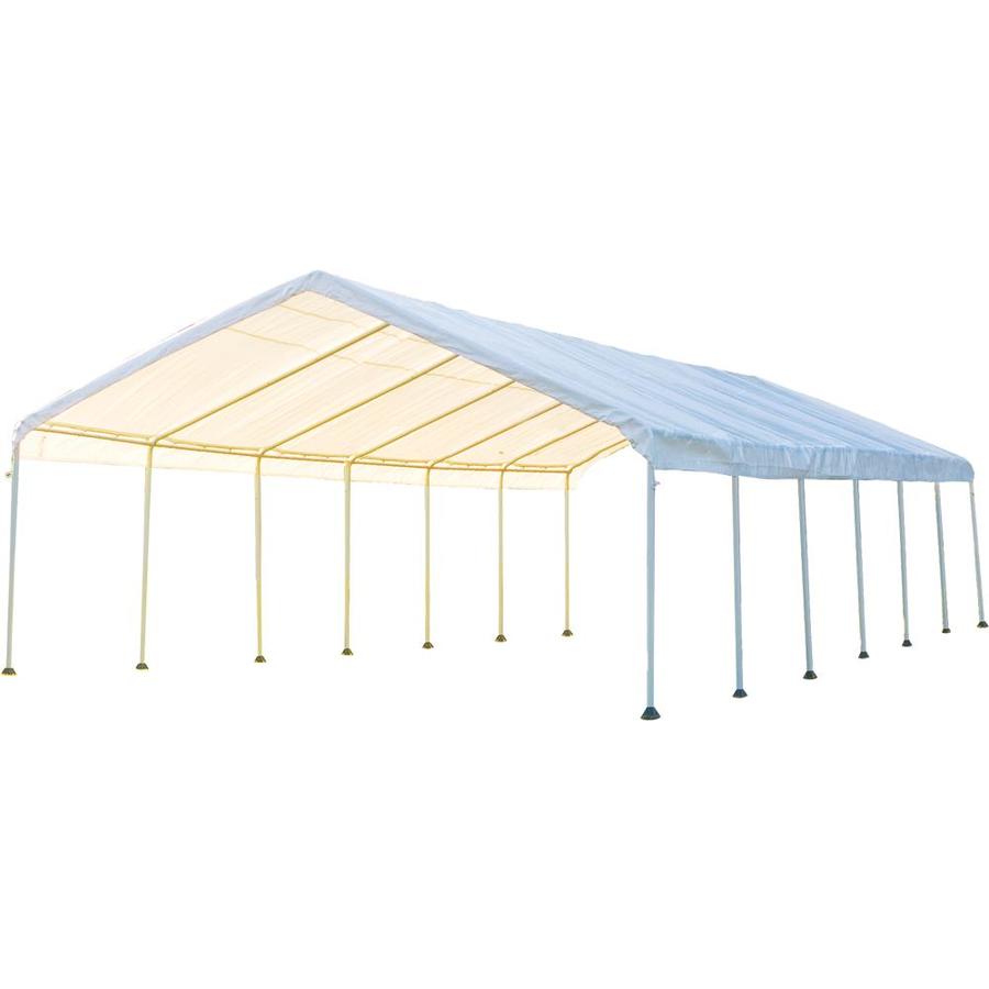 ShelterLogic 18 ft W x 40 ft L Steel Canopy