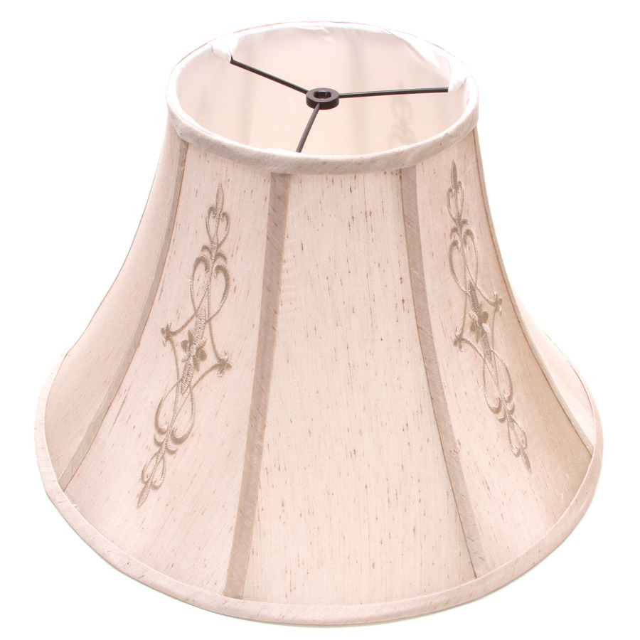 Portfolio 12 x 17 Beige Bell Lamp Shade