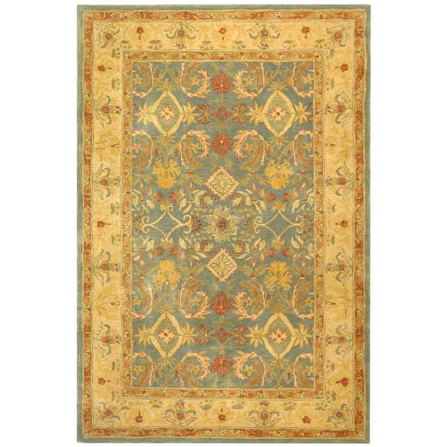 Safavieh Anatolia 5 ft x 8 ft Rectangular Blue Transitional Wool Area Rug