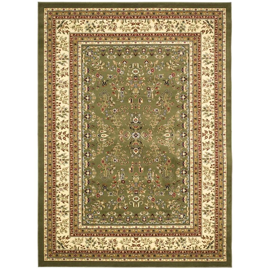 Safavieh Lyndhurst 8 ft x 11 ft Rectangular Green Transitional Area Rug