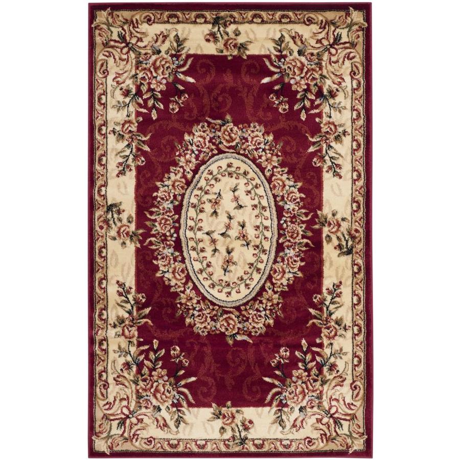 Safavieh Lyndhurst 39 in x 63 in Rectangular Red Transitional Accent Rug