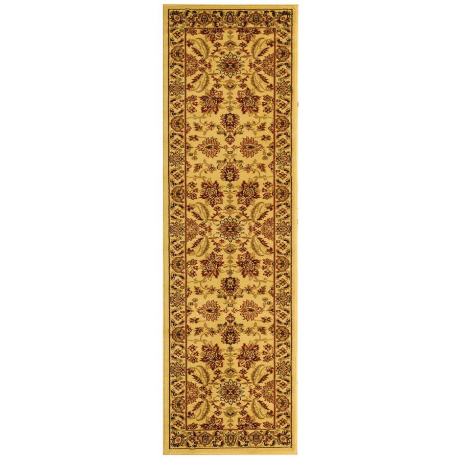 Safavieh Lyndhurst Ivory Rectangular Indoor Machine Made Runner (Common 2 x 14; Actual 27 in W x 168 in L x 0.42 ft Dia)